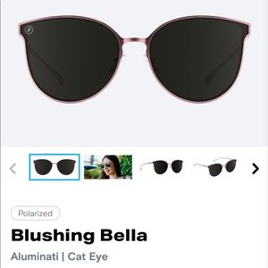 NEW Blenders Polarized Sunglasses “Blushing Bella”